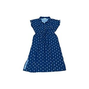 Lucky brand blue midi dress